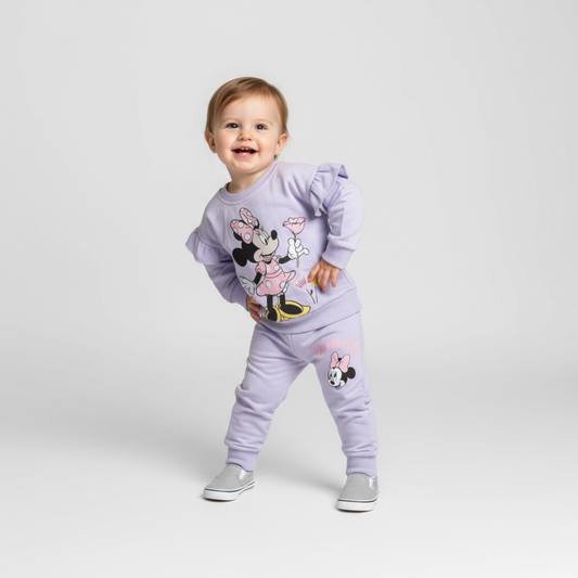 Magical Rose Girls Jogger Set-0