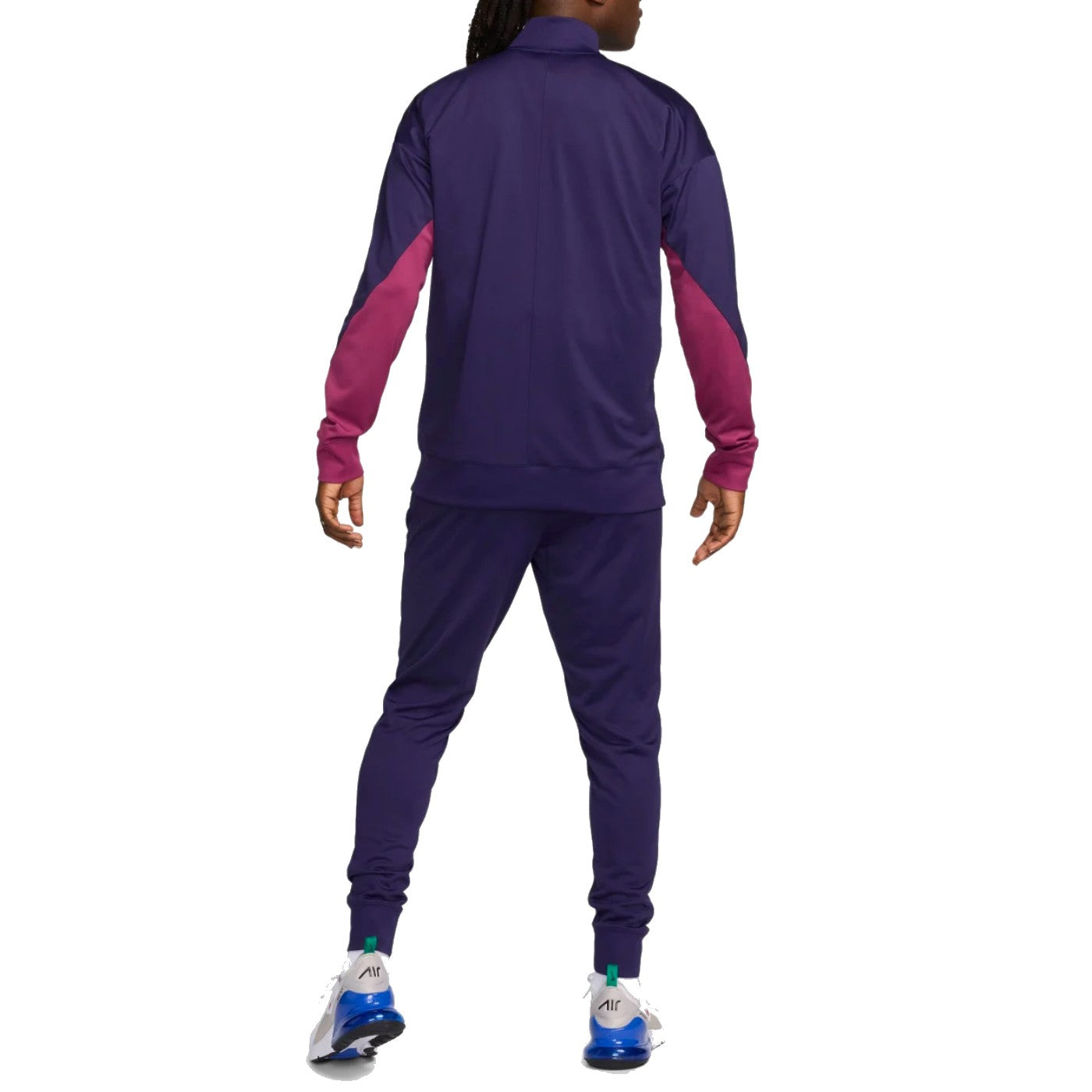 England training presentation Soccer tracksuit 2024/25 dark purple - Nike-1