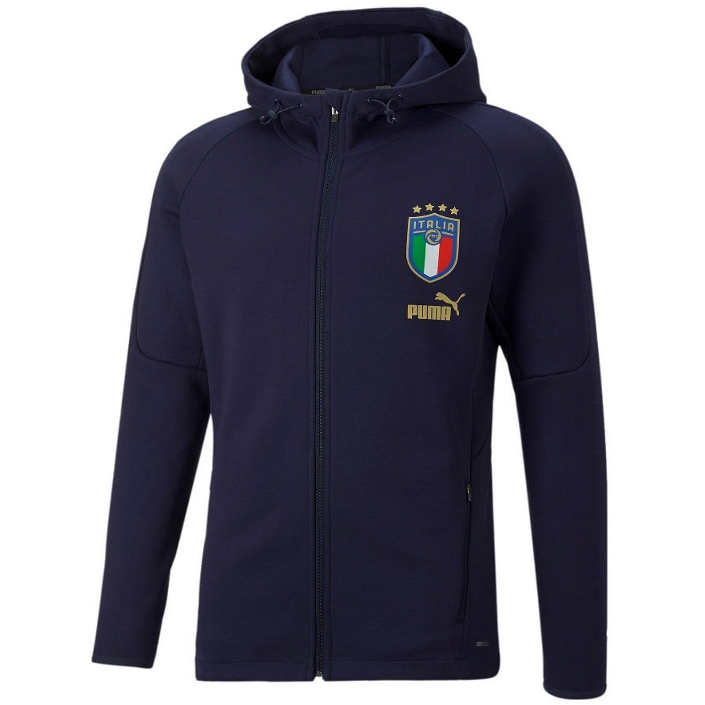 Italy navy Casual presentation Soccer tracksuit 2022/23 - Puma-4