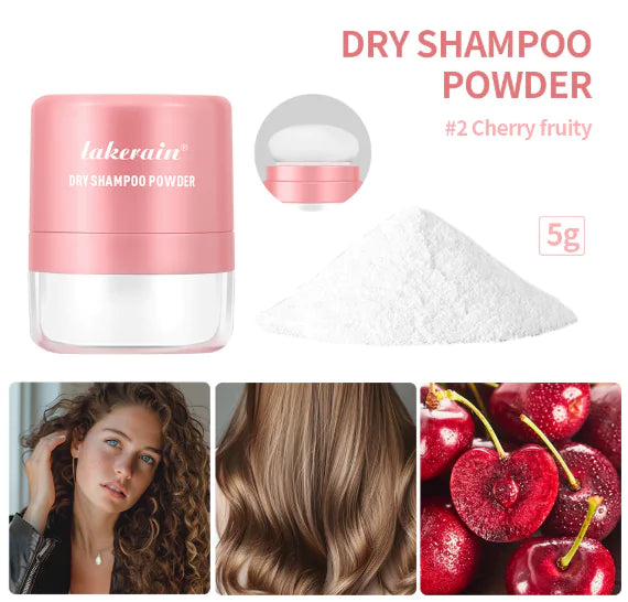 Disposable Hair Dry Shampoo Booster Powder for Bangs