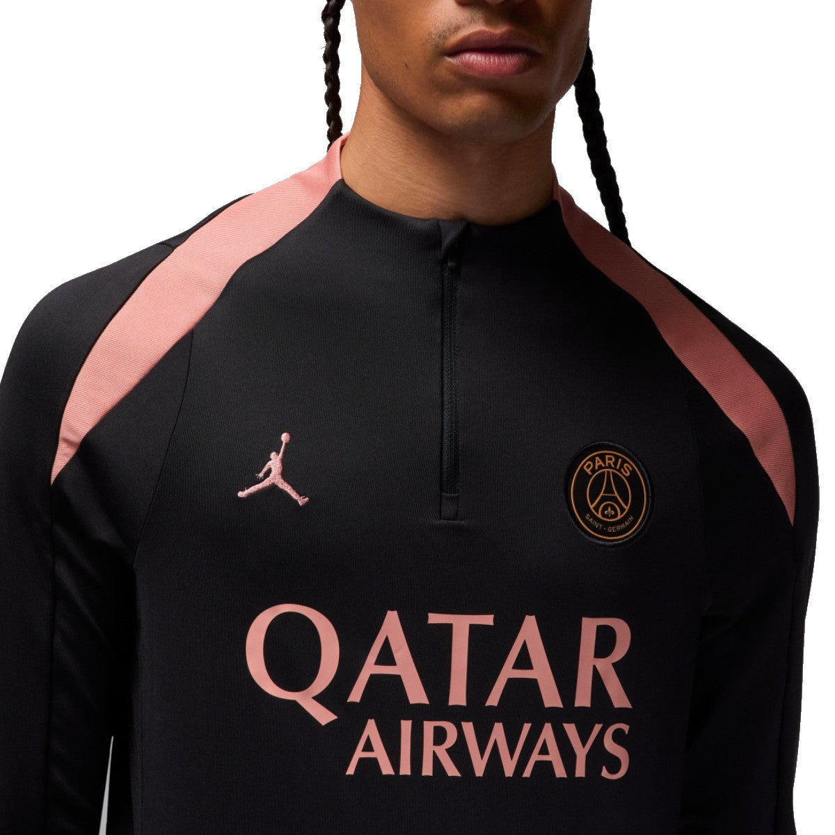 Jordan x PSG black UCL training technical sweat top 2024/25 - Jordan-2