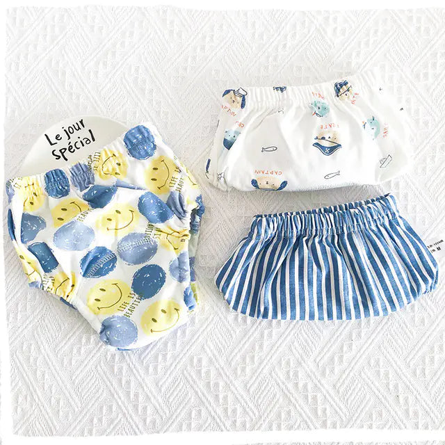 Washable Waterproof Cotton Baby Urine Ring Diapers
