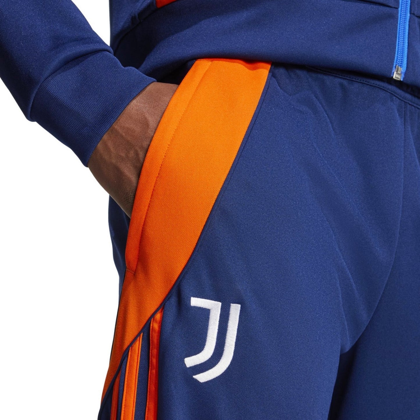 Juventus navy training bench Soccer tracksuit 2024/25 - Adidas-4