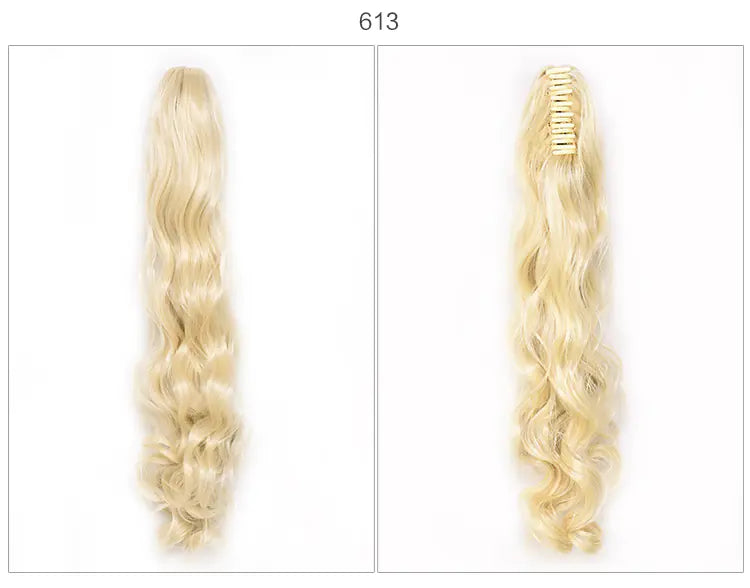 European Style Synthetic Curly Ponytail Wig