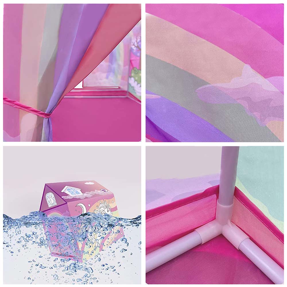 Hrací stan na zbarvení ve více typech-jednorožec-2