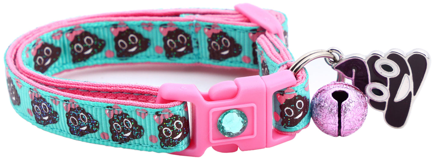 Cute Little Sh!t Breakaway Cat Collar-11