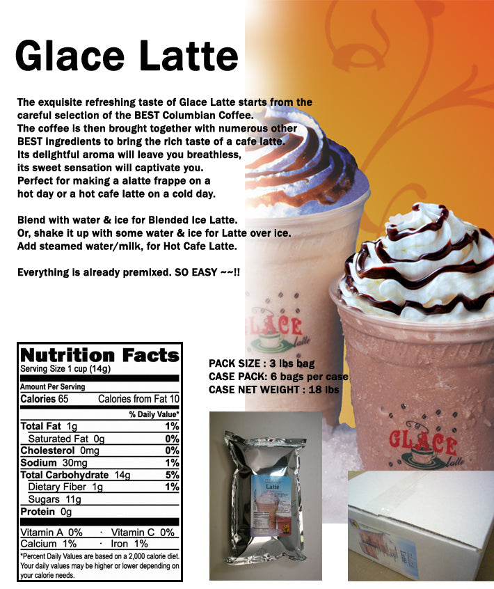 Latte Coffee 4 in 1 Bubble Tea / Latte and Frappe Mix-1