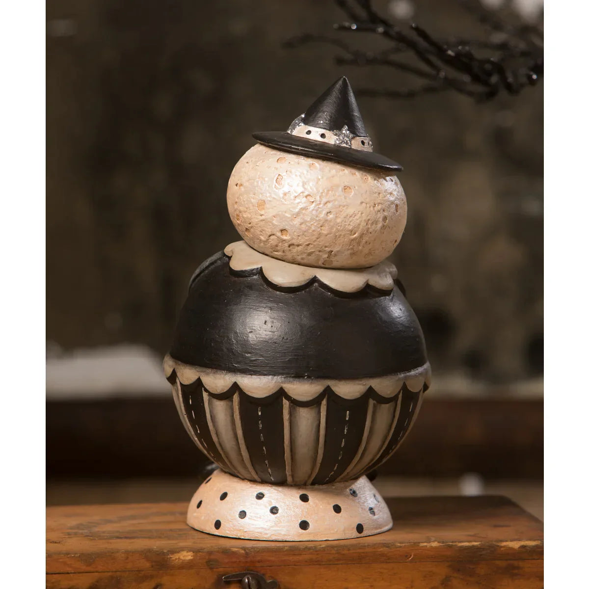 Leo IlluMoono Spooks Jar by Johanna Parker for Bethany Lowe-2