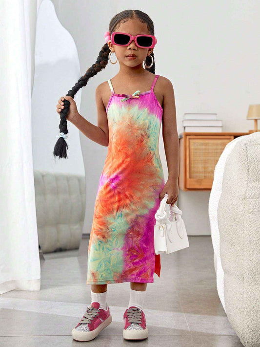Lil’ Diva Rainbow Swirl Dress-0
