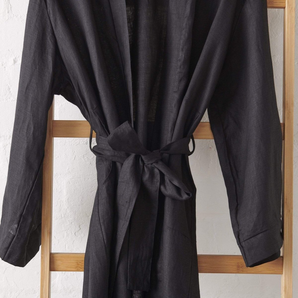 Linen Bathrobe - 'Senorita'-4