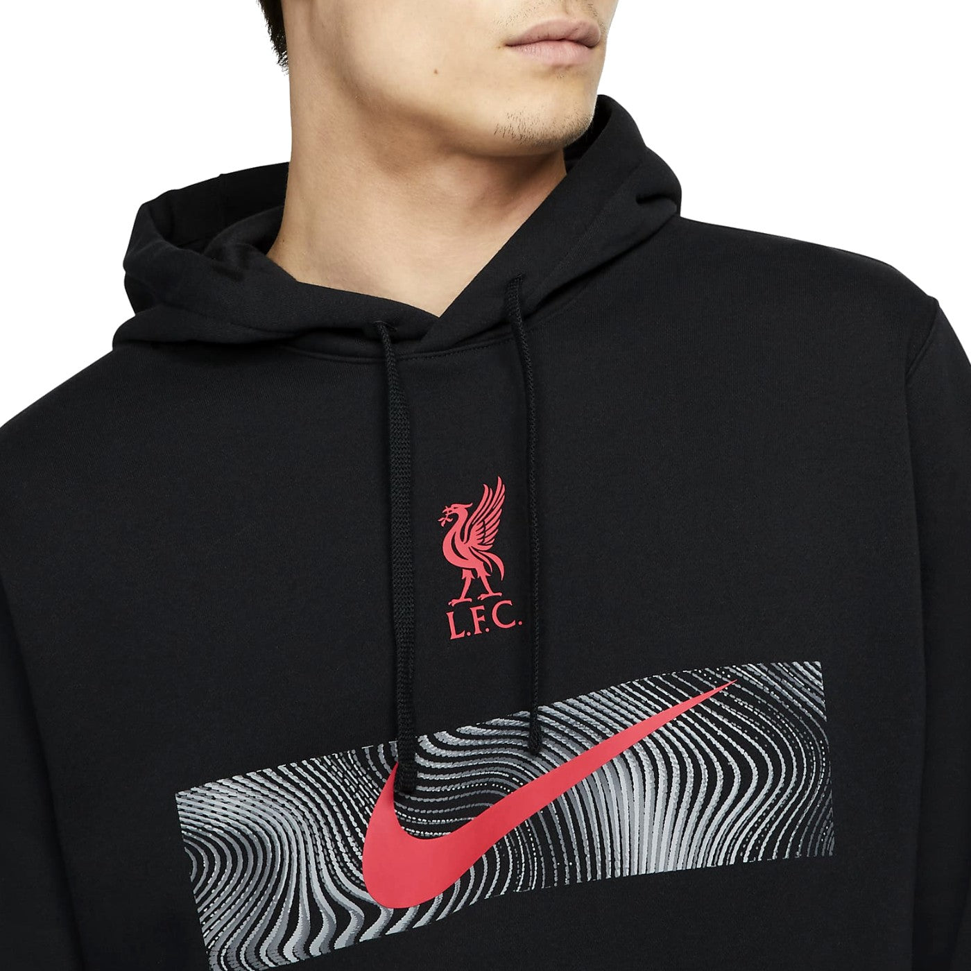 Liverpool FC black Casual fleece tracksuit 2022/23 - Nike-3