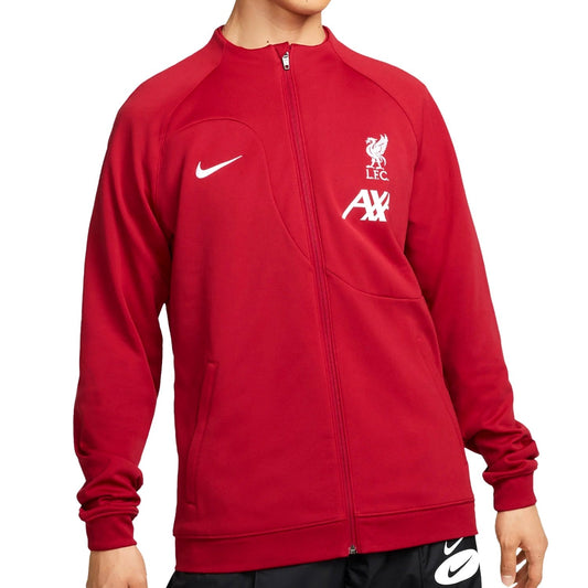 Liverpool FC pre-match presentation Soccer jacket 2022/23 red - Nike-0