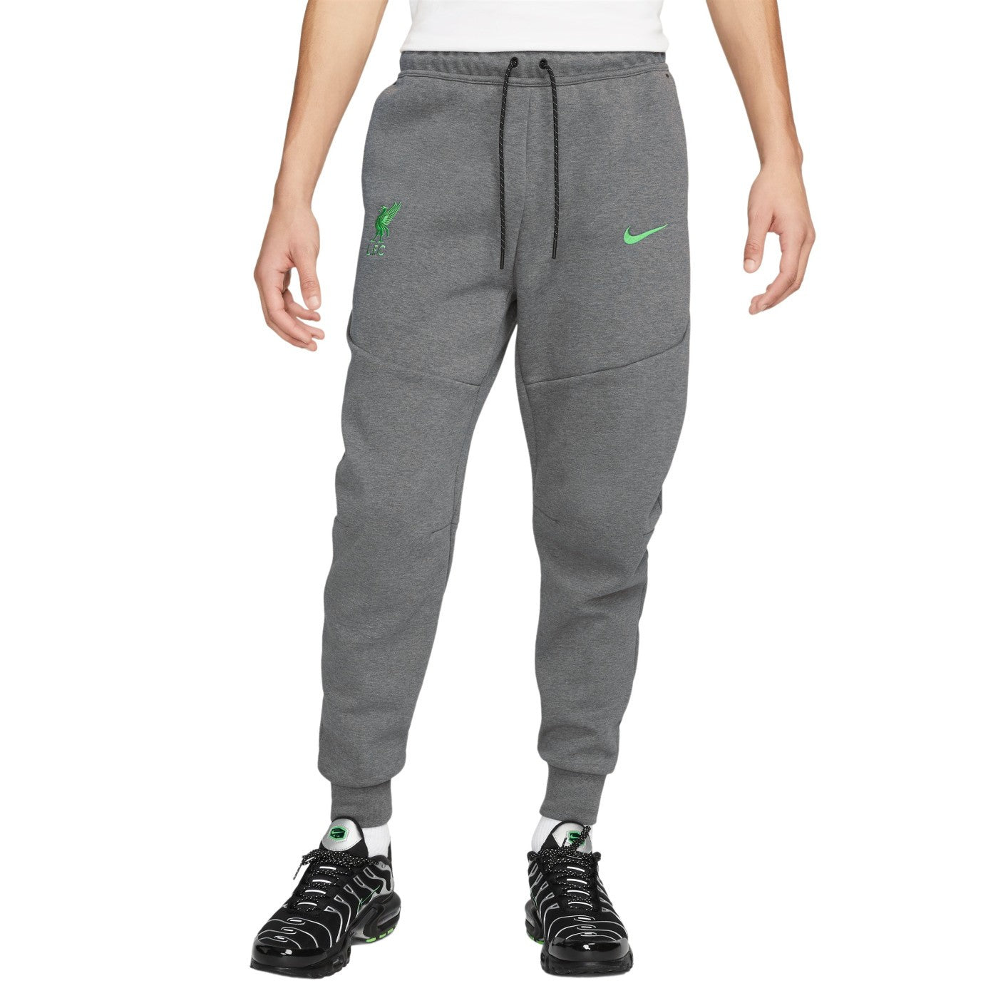 Liverpool FC grey Tech Fleece presentation tracksuit 2023/24 - Nike-3