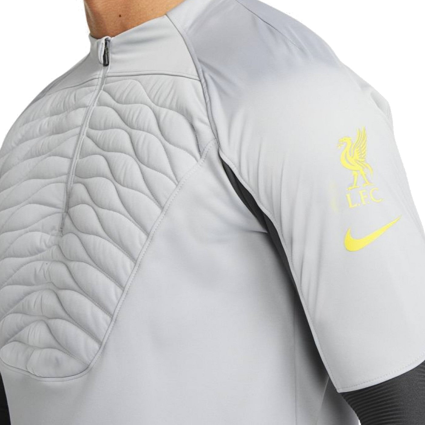 Liverpool FC grey training Thermal soccer tracksuit 2022 - Nike-4