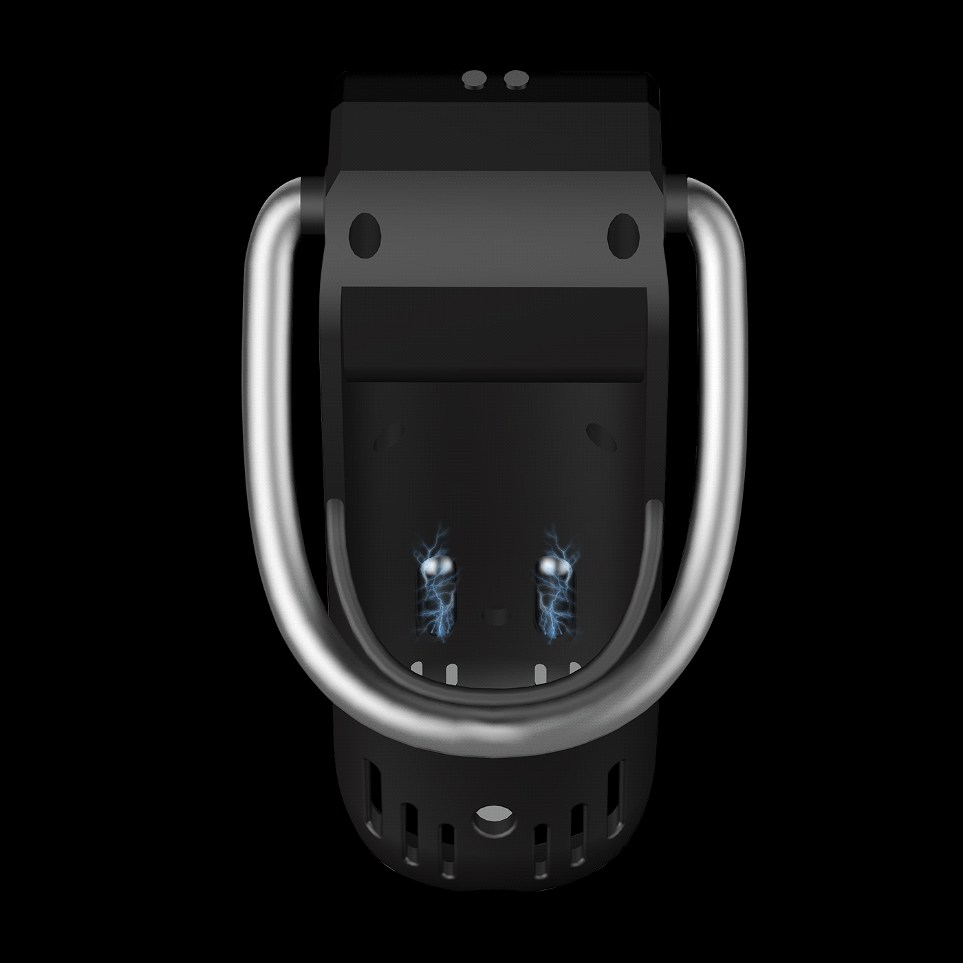 LOCKINK QIUI Cellmate 3 Male Chastity Cage Electric Shock App Controlled-3