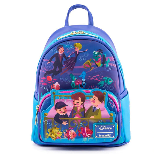 Loungefly Bedknobs and Broomsticks Underwater Mini Backpack-0