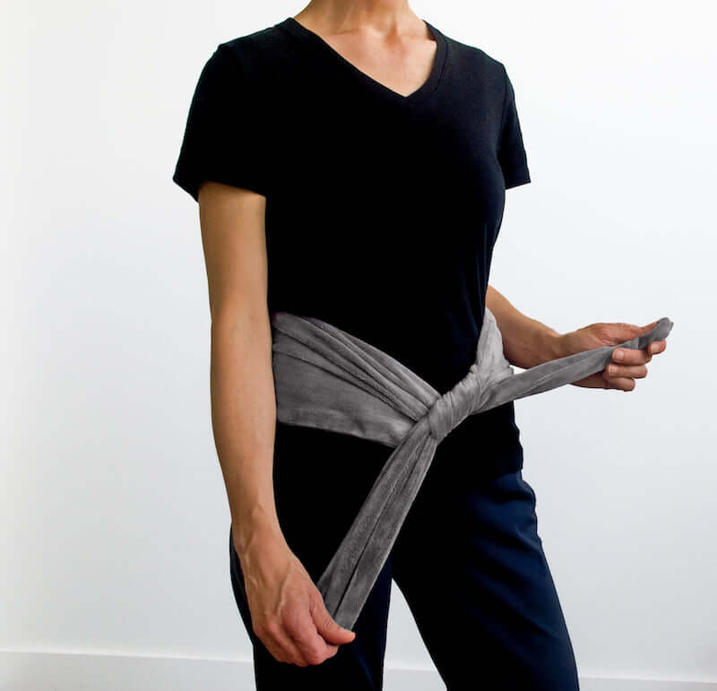 Lumber Wrap Hot/Cold Aromatherapy Bow Shaped with 12 Herbs & Essential Oil-1