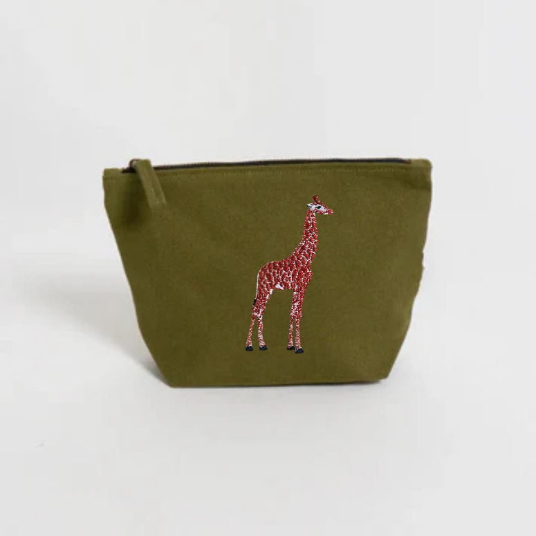 Make Up Pouch - Giraffe-2