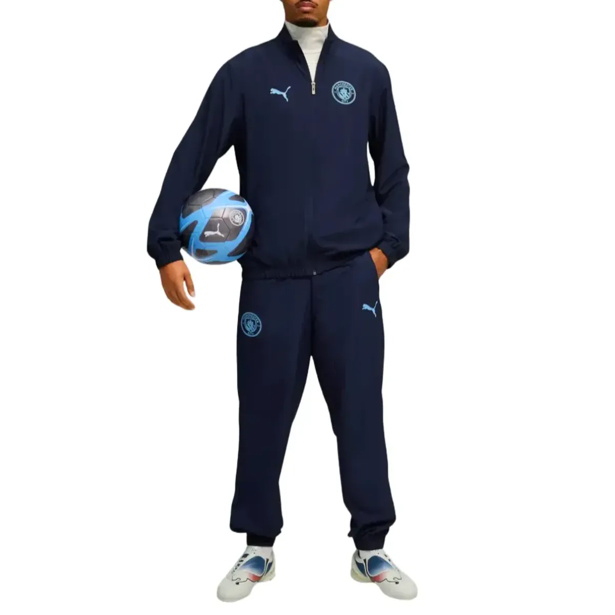 Manchester City woven Casual soccer tracksuit 2025/26 - Puma-3