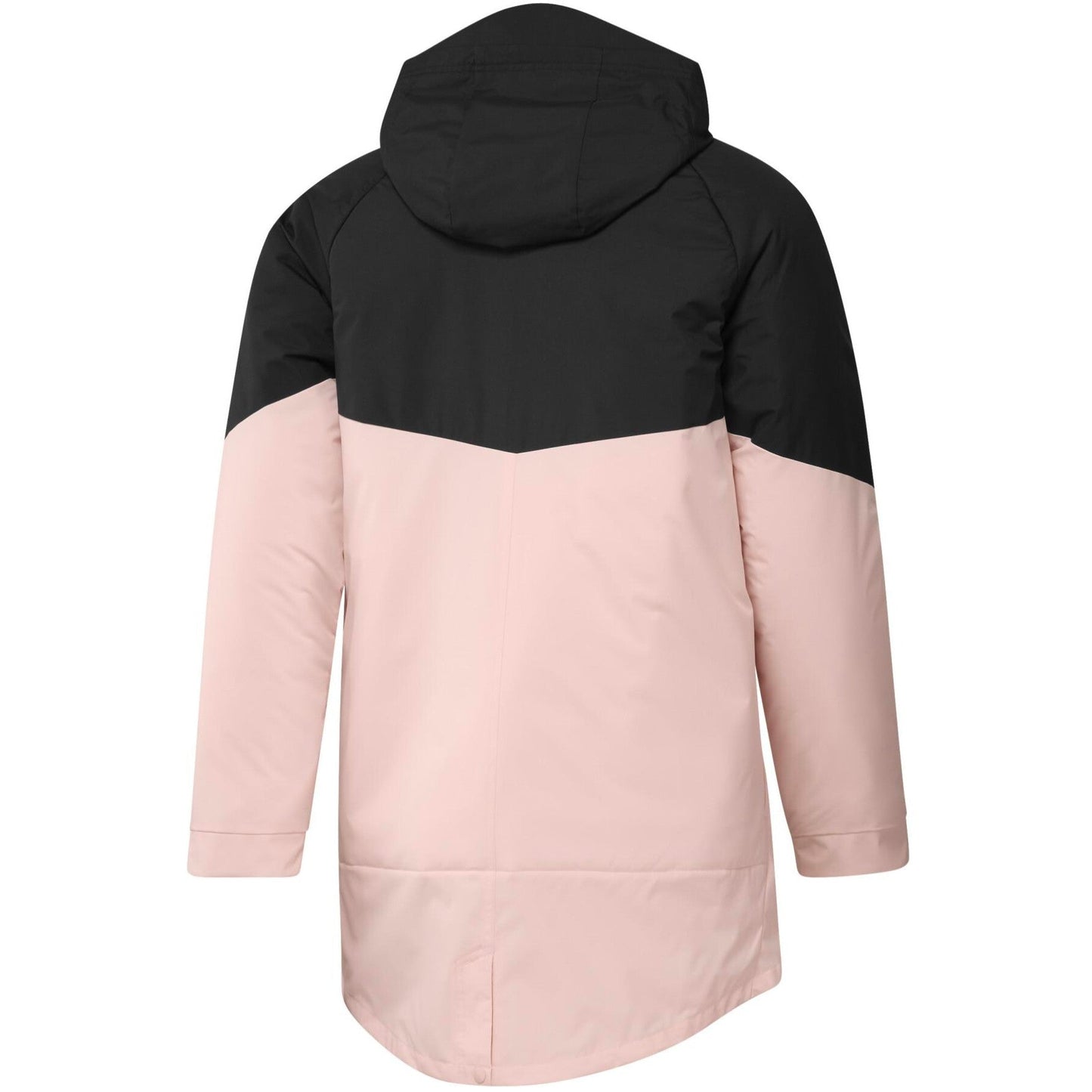 Manchester United Soccer parka down jacket 2023 pink/black - Adidas-1