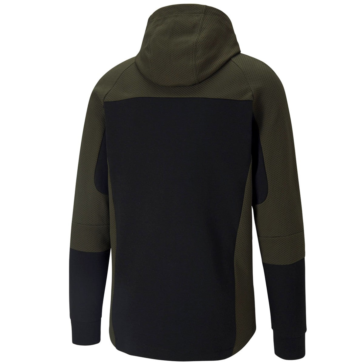 Manchester City Evostripe hooded presentation tracksuit 2021 green - Puma-3