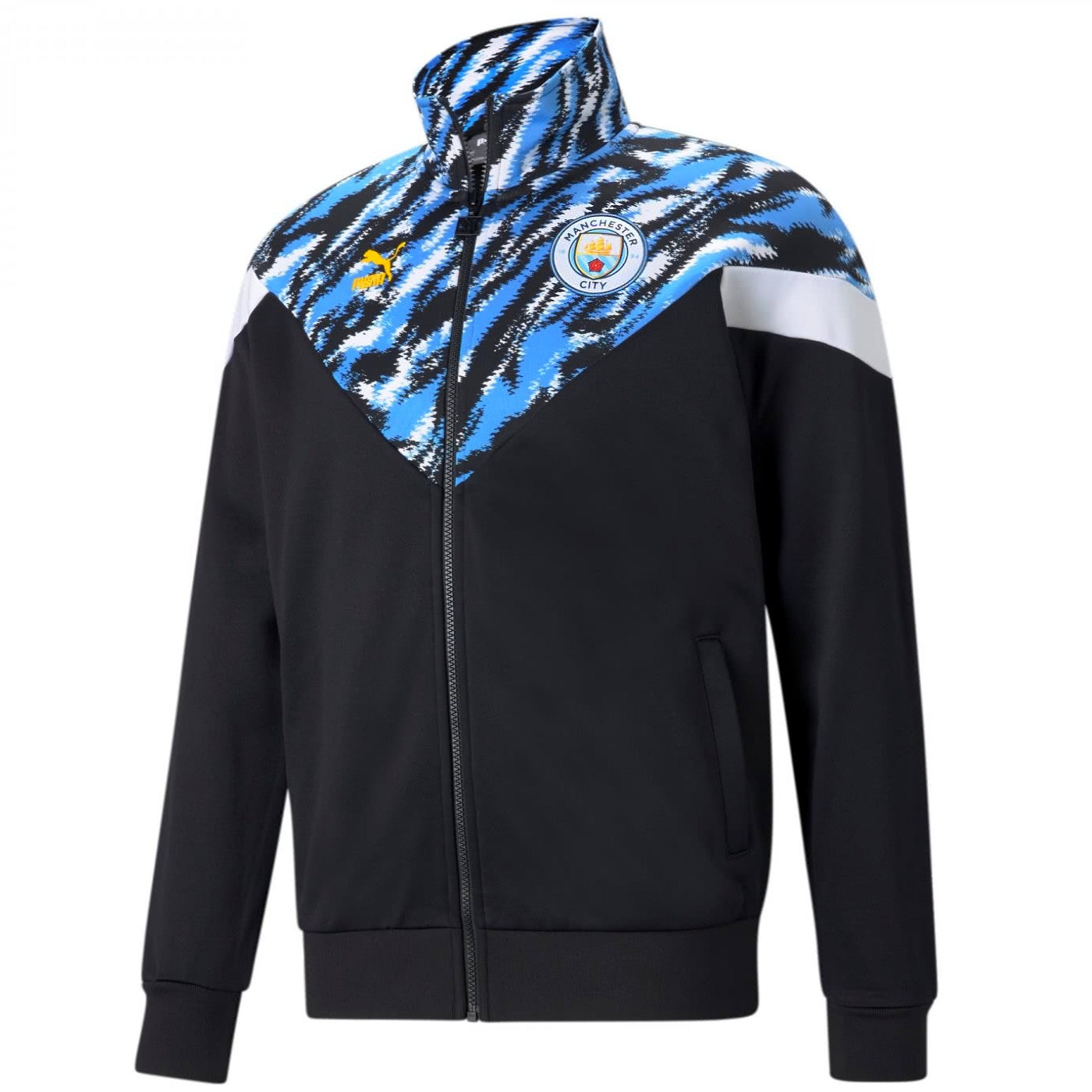 Manchester City Iconic Fans presentation Soccer tracksuit 2021 - Puma-2