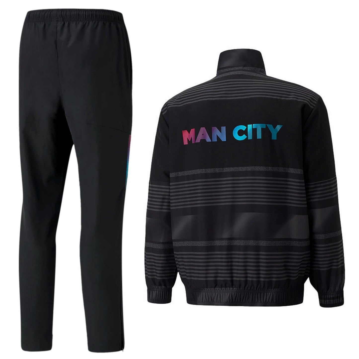 Manchester City pre-match woven presentation tracksuit 2022 - Puma-1
