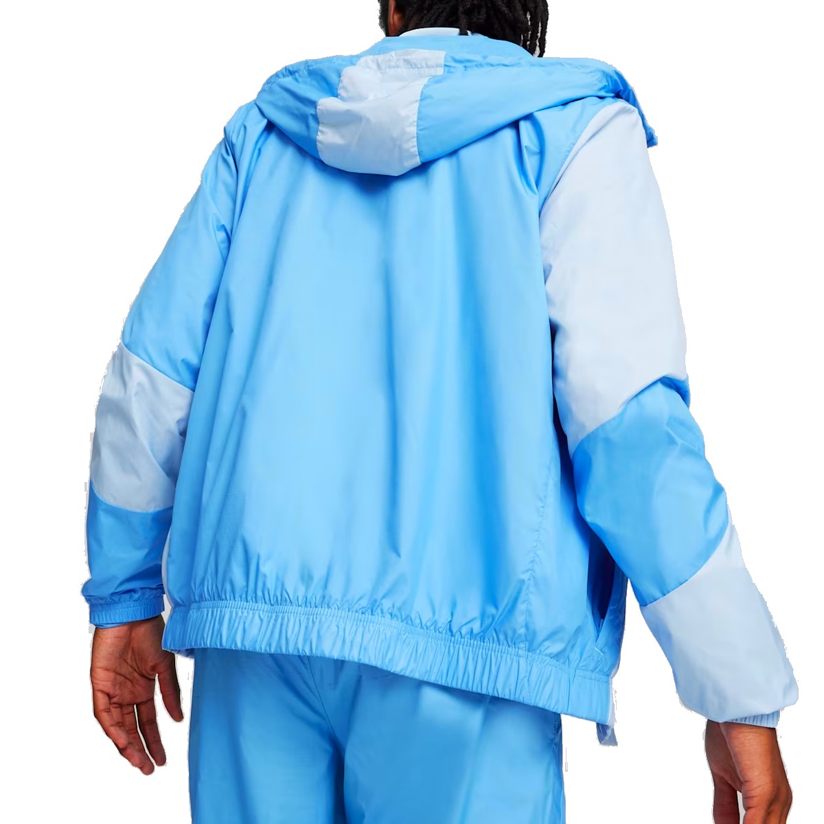 Manchester City light blue pre-match presentation tracksuit 2023/24 - Puma-4