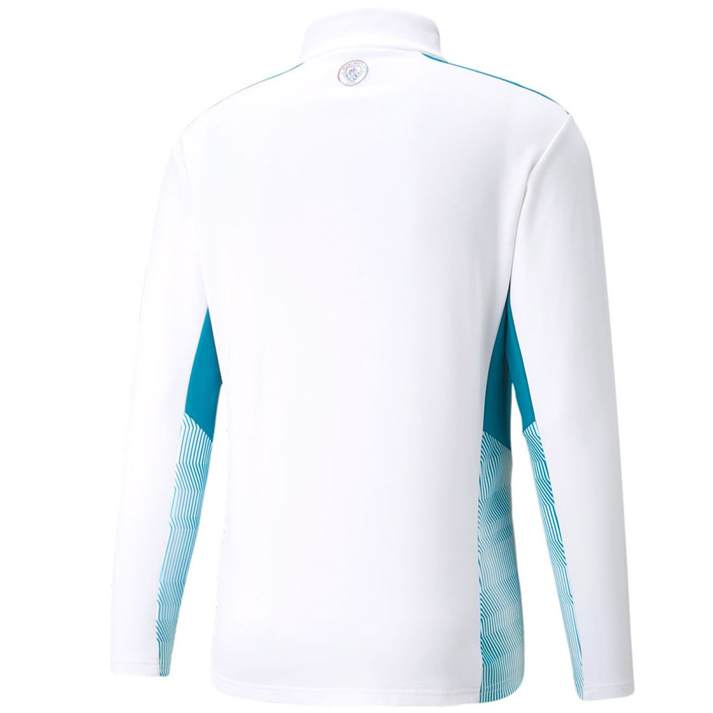 Manchester City white/blue training technical tracksuit 2022 - Puma-4