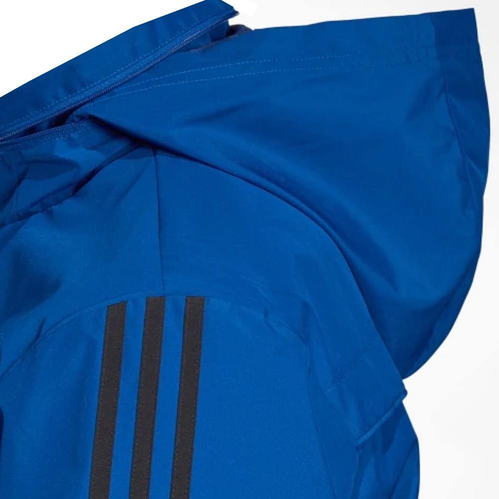 Manchester United soccer blue training rain jacket 2019/20 - Adidas-2