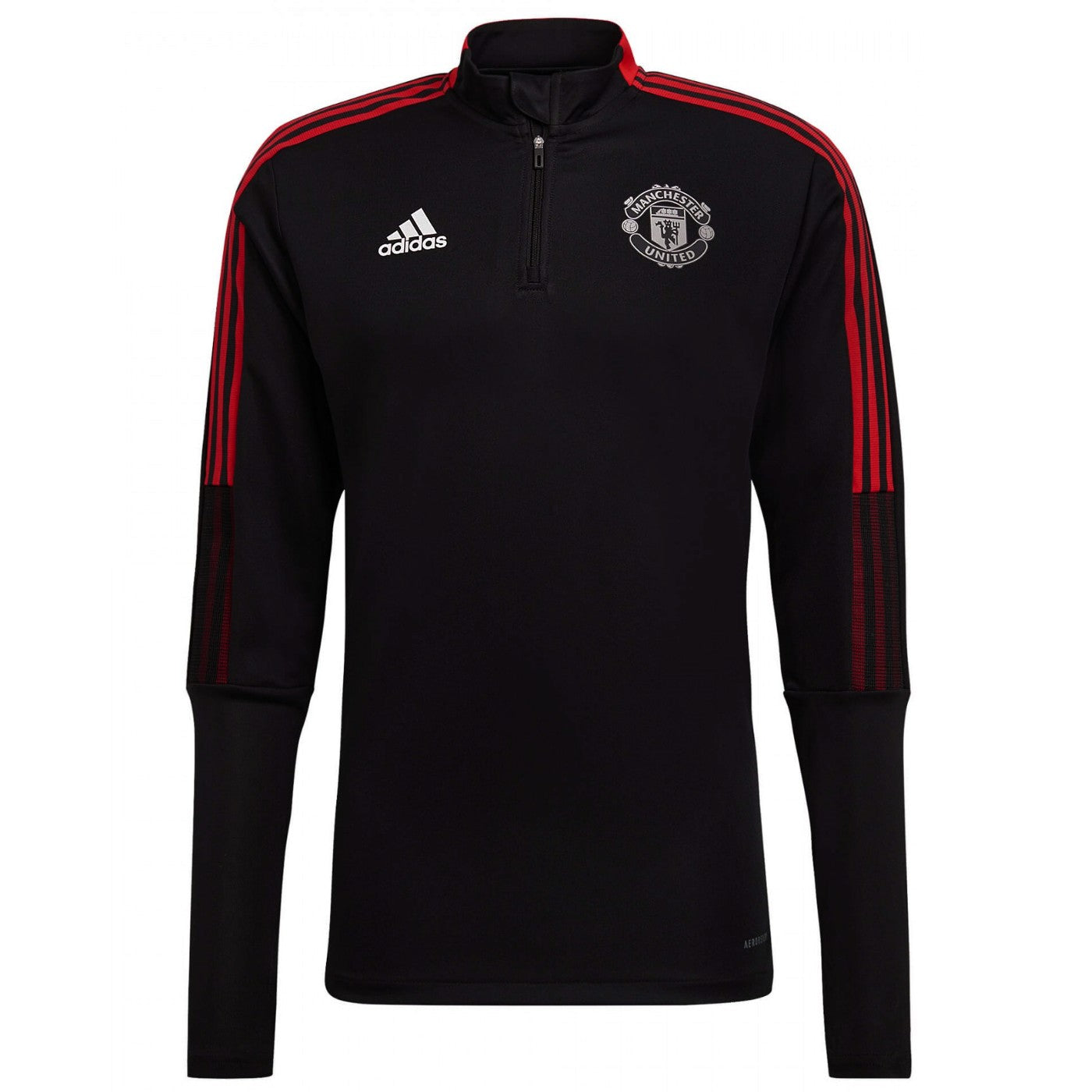Manchester United black training technical tracksuit 2021/22 - Adidas-3