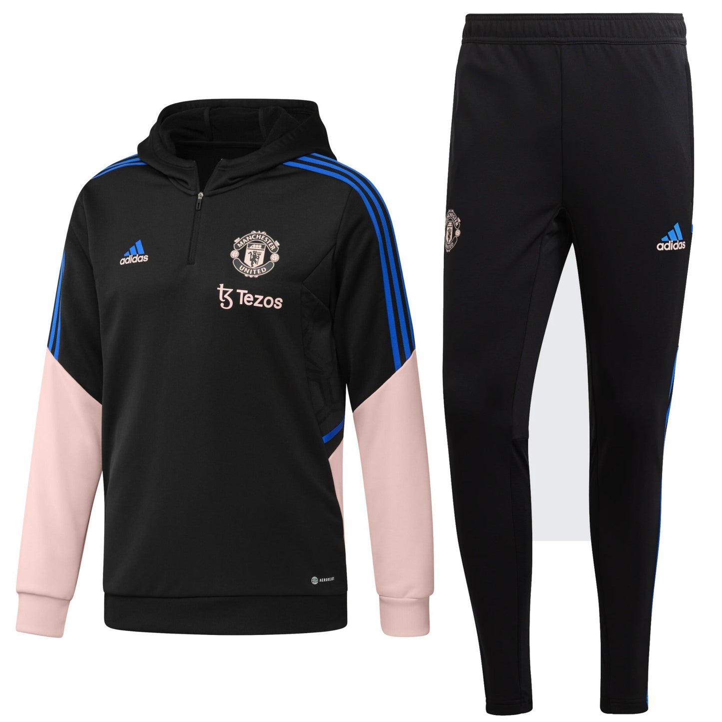 Manchester United hooded training technical tracksuit 2023 - Adidas-0