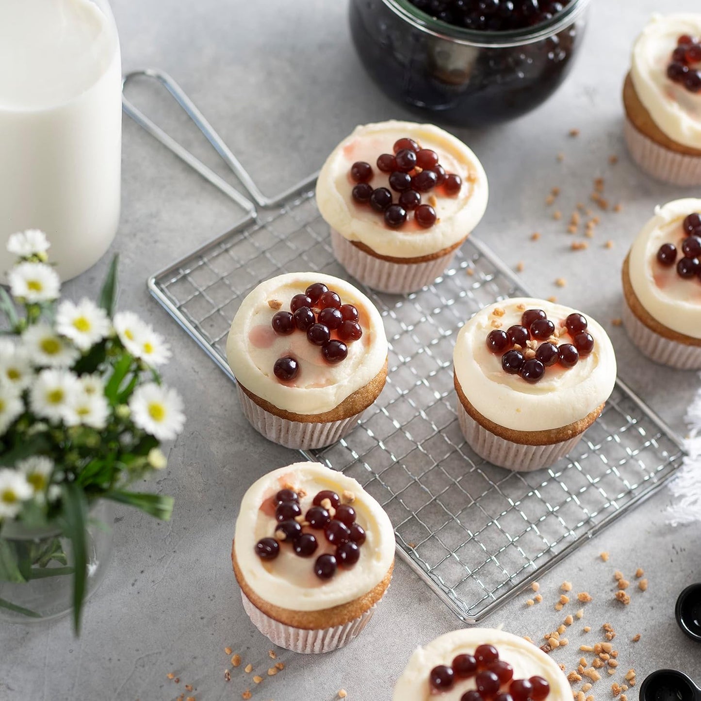 7 LB Mango Flavored Boba Balls for a Bursting and Popping Boba Experience ( 1 case 4x 7lb)-4