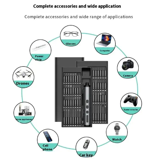 68-in-1 Electric Screwdriver Set