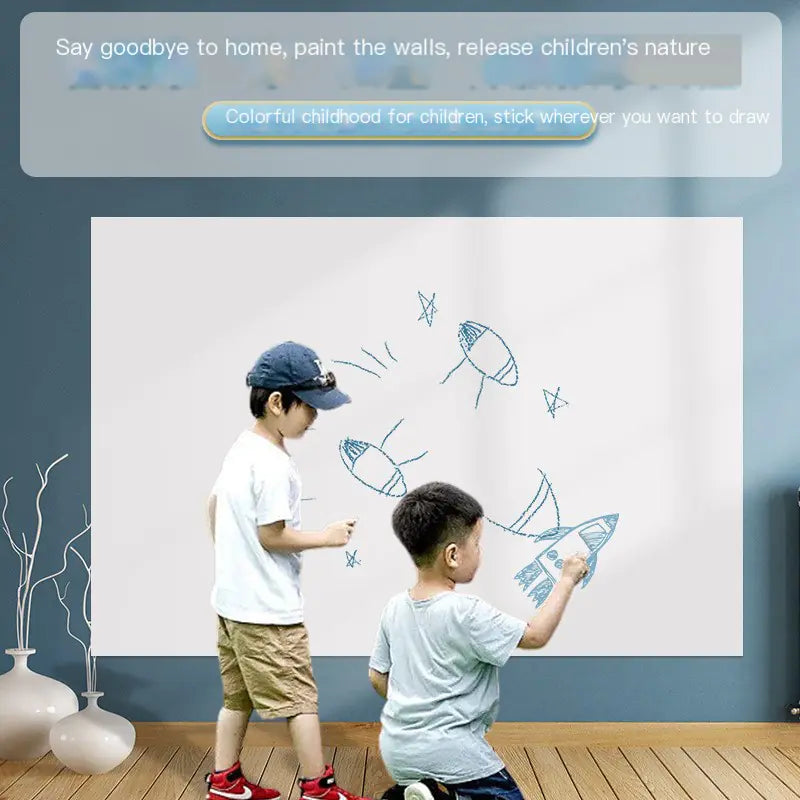 Thick PVC Self-Adhesive Chalkboard Wall Sticker