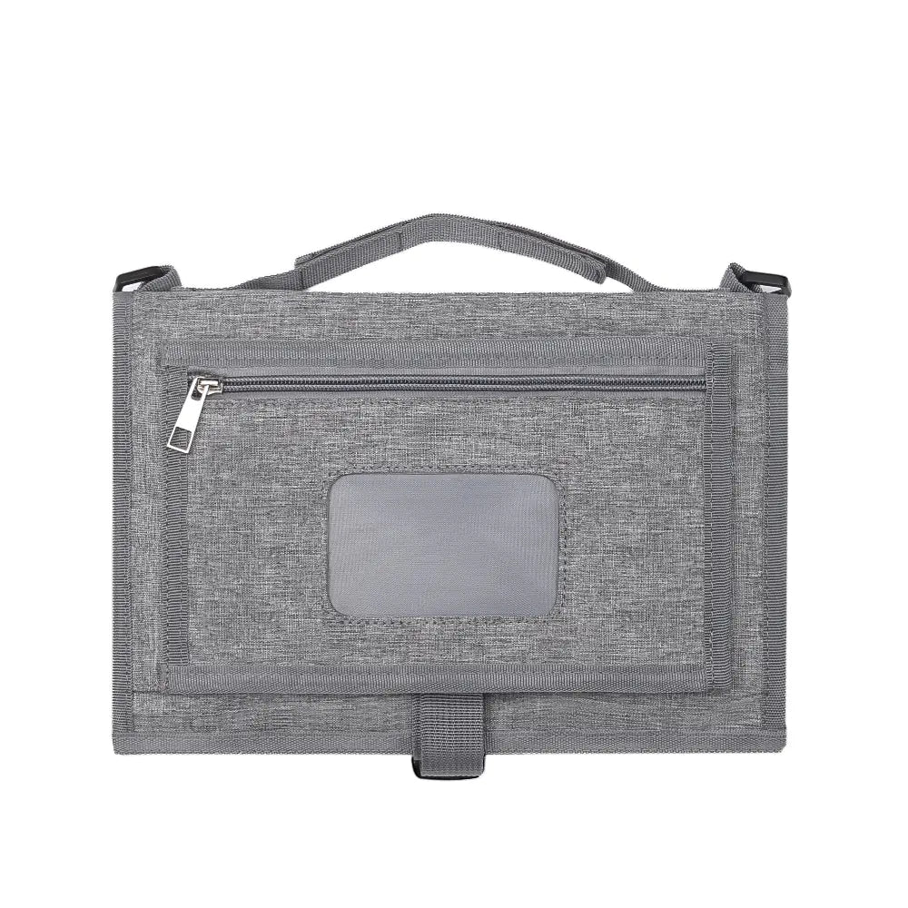 Portable Baby Changing Pad with Shoulder Strap & Pocket