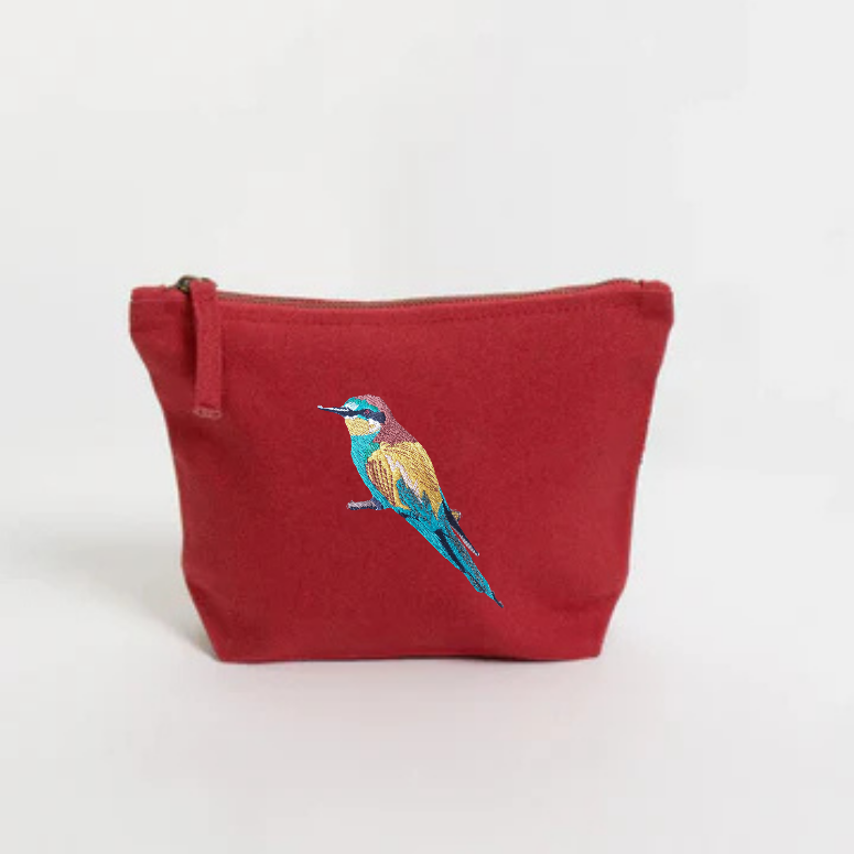 Make Up Pouch- Bee Eater-1