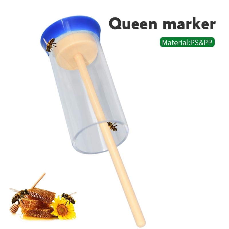 2PCS Bee Queen Marking Cage With Soft Plunger Non-toxic Beekeeping Equipment for Beekeeper's-0