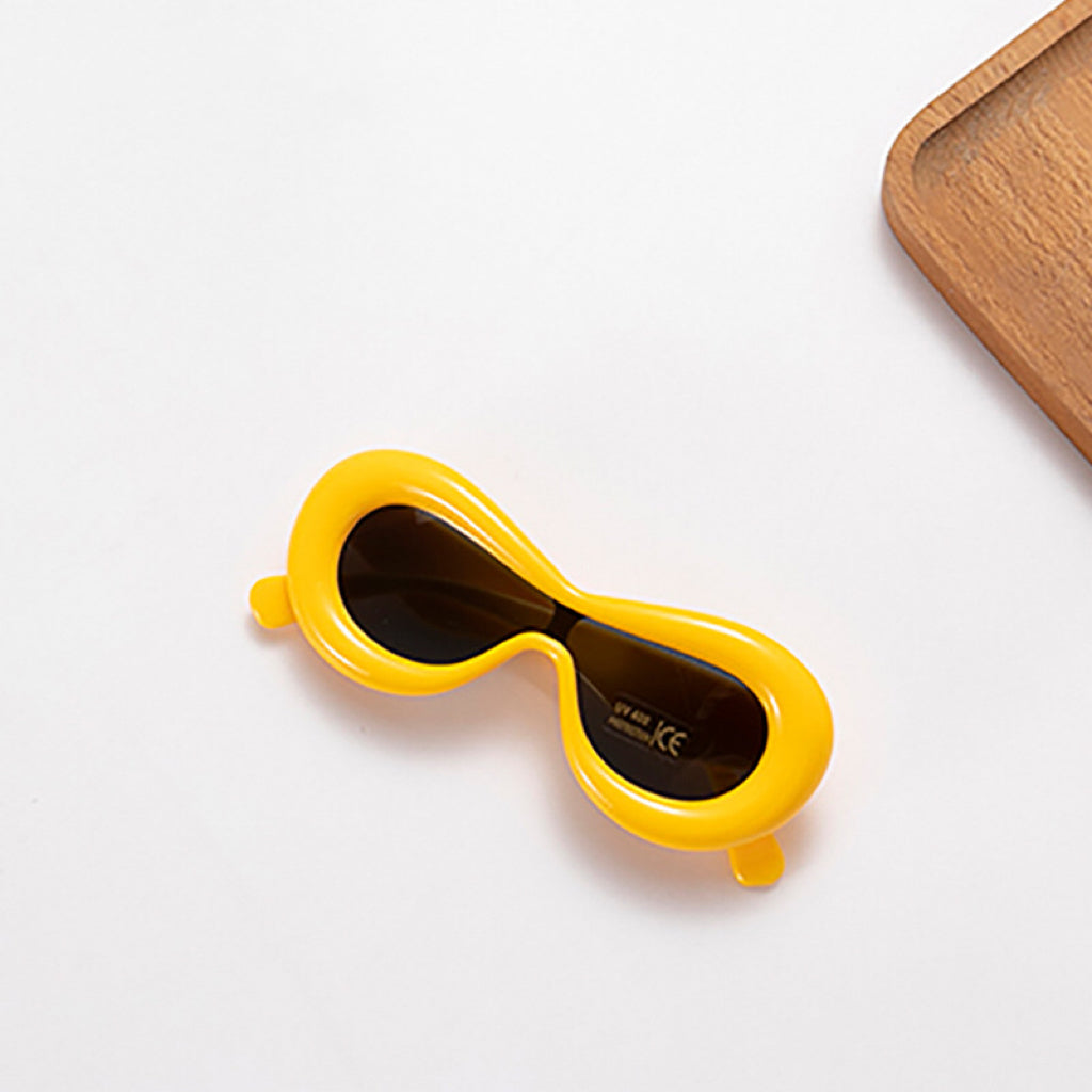 Kids Cool Colorful Sun Protection Outgoing Sunglasses-8