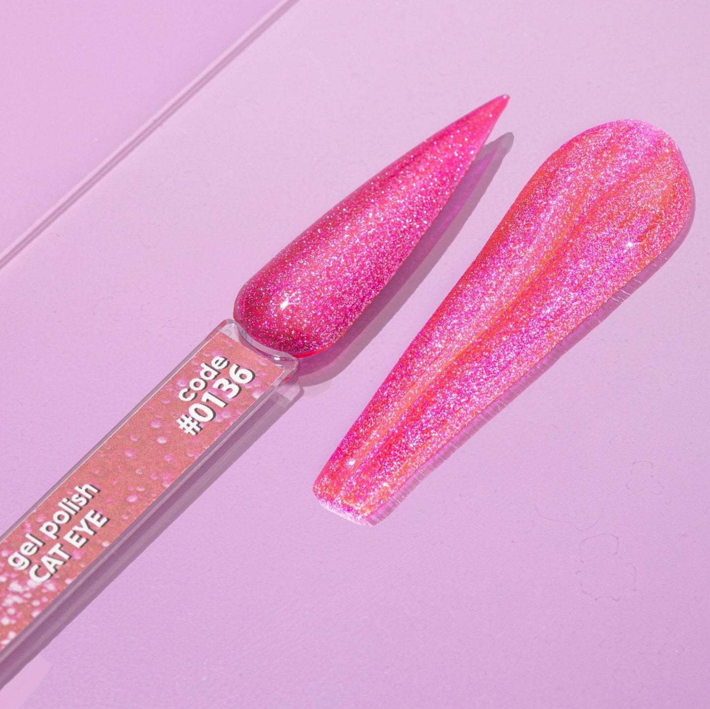 GEL POLISH #0136 CAT EYE 12ml - DNKa™-2