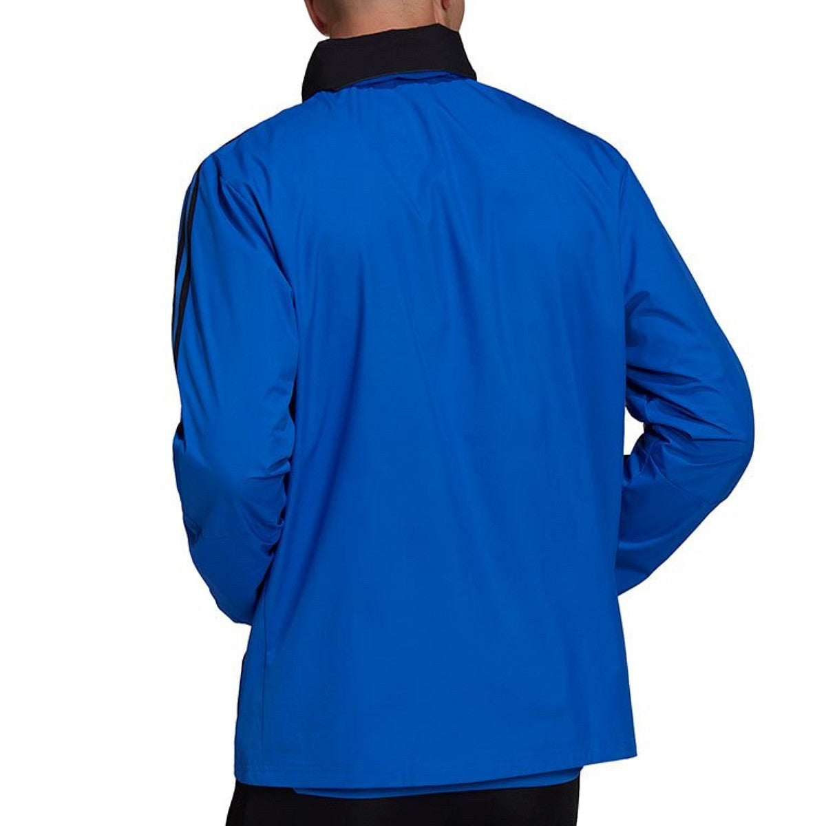 Real Madrid soccer blue training rain jacket 2022 - Adidas-1