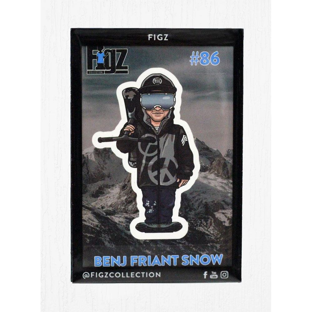 Figz Benj Friant Snow - Sticker-0