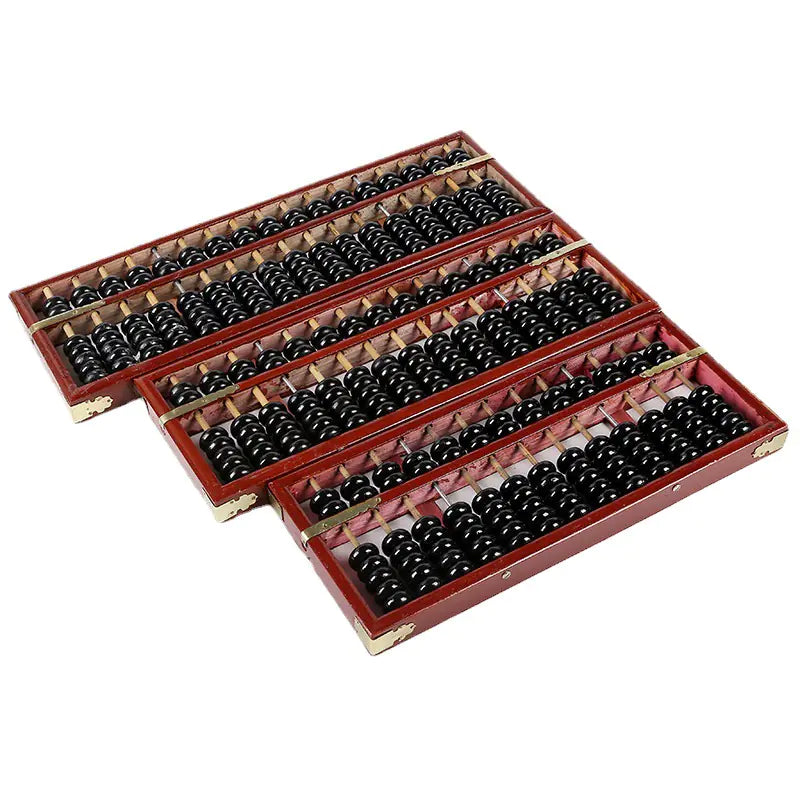 Durable Wooden Abacus for Accounting and Finance