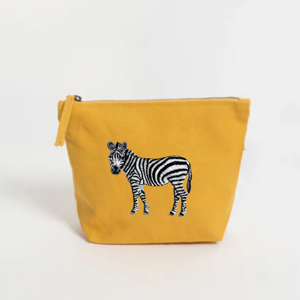 Make Up Pouch - Zebra-5