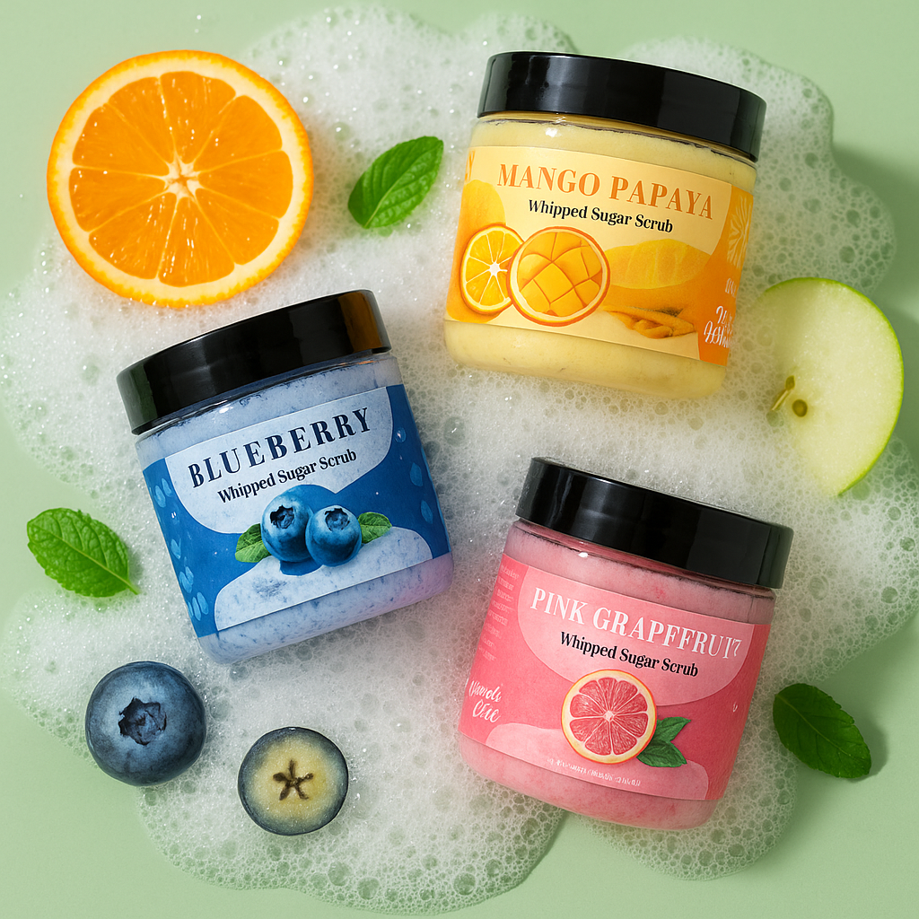 Holiday Candy Whipped Sugar Scrub-4