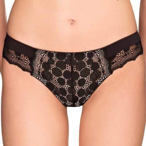 Lauma Pearly Shadow Semi Sheer Polka Dot Tanga-1