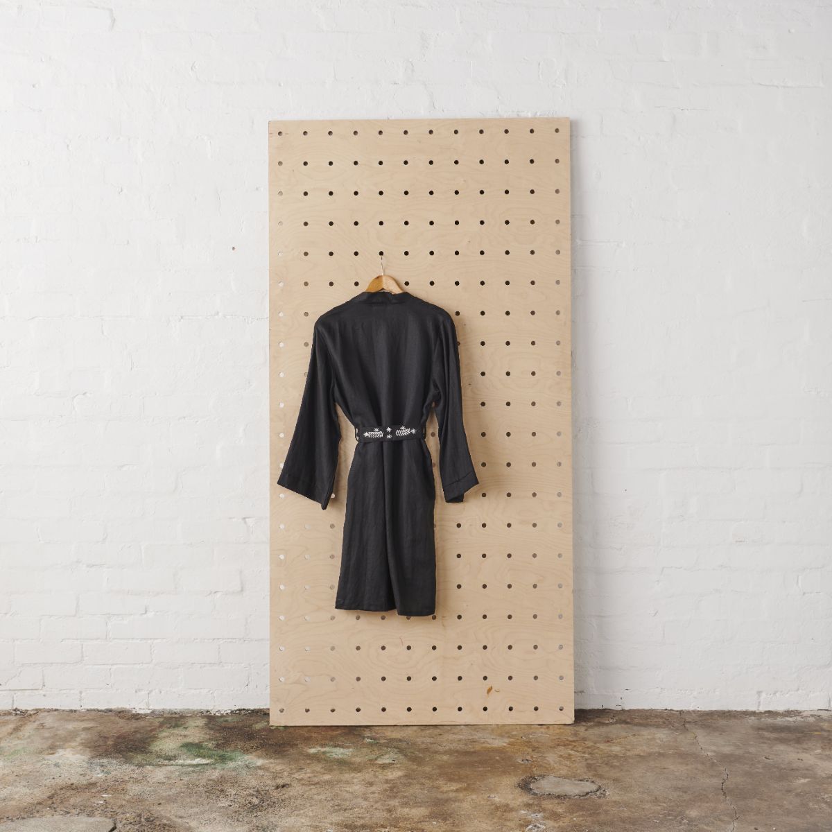 Linen Bathrobe - 'Senorita'-3