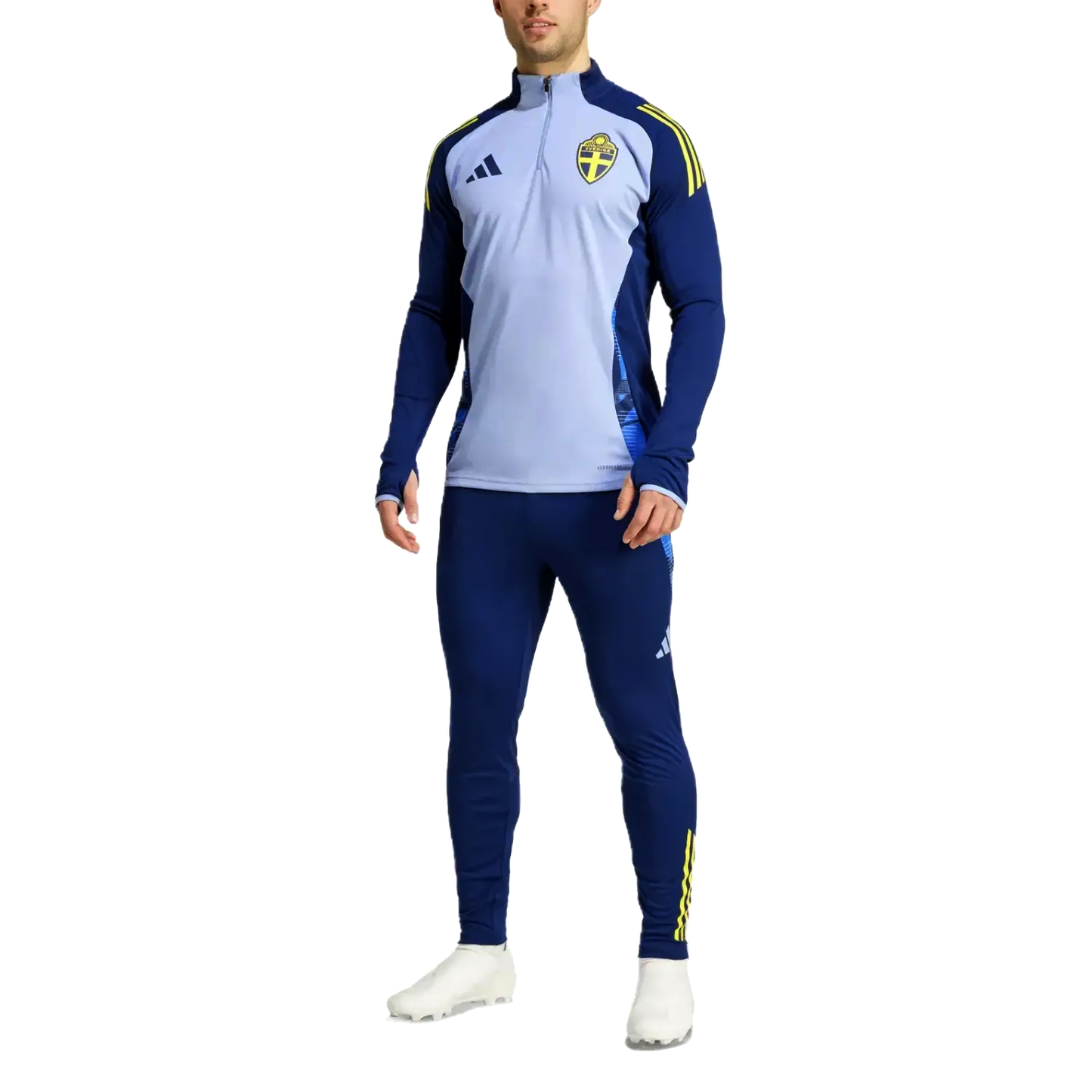 Sweden training technical soccer tracksuit 2024/25 - Adidas-4