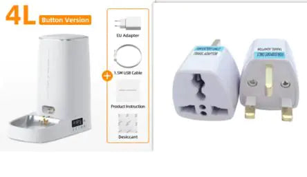 4L Automatic Pet Feeder & Food Dispenser