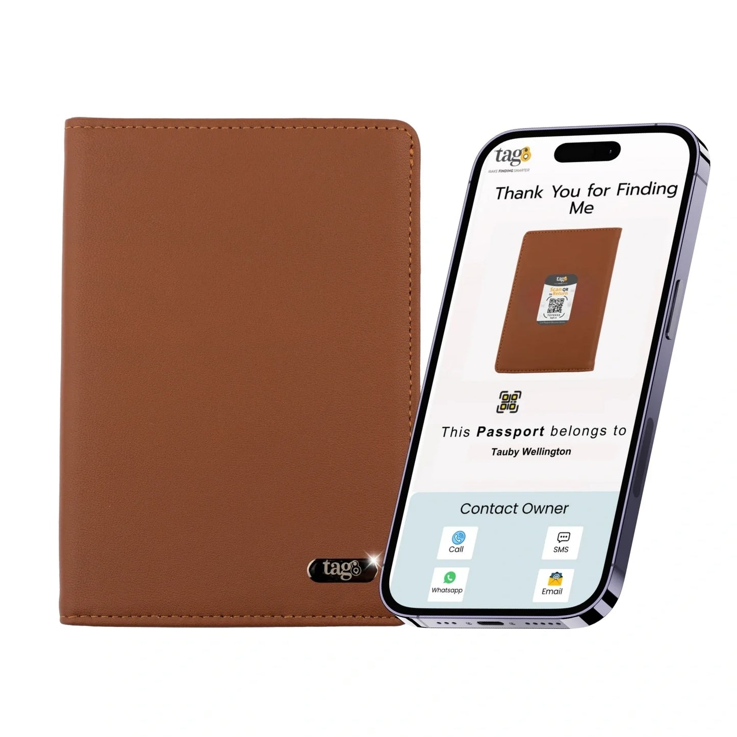 Genuine Leather Passport Case-5
